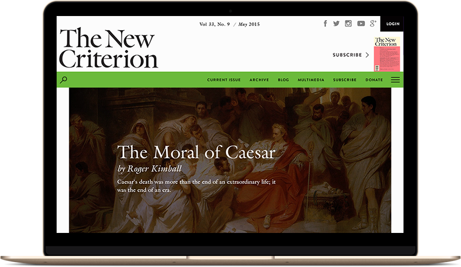 The New Criterion Home Page